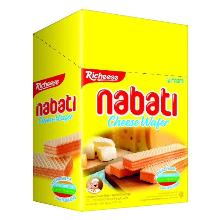 RICHEESE NABATI Cheese Wafer 20PCS | Lazada