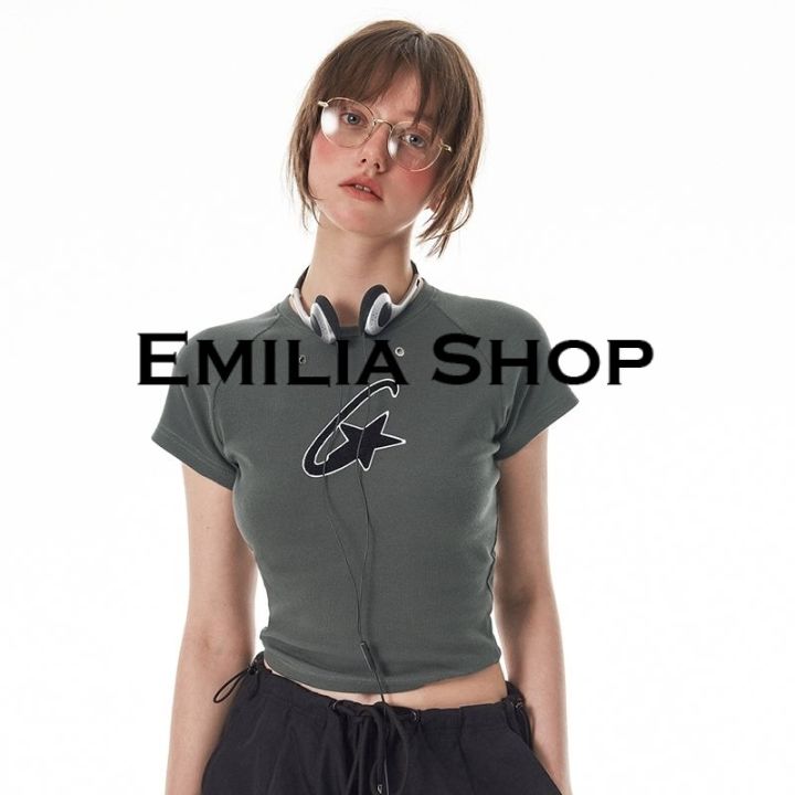 emilia-shop-เสื้อยืด-เสื้อครอป-เสื้อผ้าแฟชั่นผู้หญิง-สไตล์เกาหลี-2023-ใหม่-a29j1l9-0612