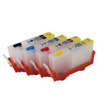 【Customizable】 สำหรับ564 Ink 564หมึกรีฟิลสำหรับ564พร้อมชิป ARC Deskjet 3070A 3520 3522เครื่องพิมพ์