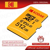 [HOT TALQQQWWEGE 583]Kodak ไมโครการ์ด SD 512GB 256GB 128GB 64GB แฟลช Class10ความจุ32GB U3แฟลชการ์ดความจำ4K ความเร็วสูง Cartao De Memoria