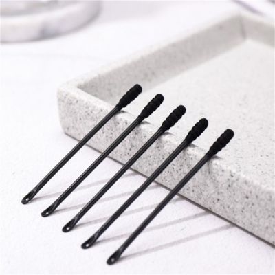 ﹉ Pores Ear Pick Individually Packaged Blackhead Remover Tools Ear Cleaner Disposable Cotton Swabs Black Cleaning Stick