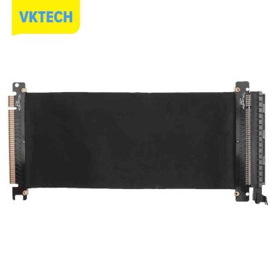[Vktech] PCI Express ไรเซอร์การ์ดพอร์ตอะแดปเตอร์สายเคเบิลพ่วงความเร็วสูง16x ยืดหยุ่น