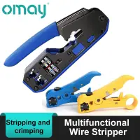 RJ45 Tool Network Crimper Tool For Cat7 Cat6 Metal Clips Pliers Modular Plugs Cable Stripper 8P/6P Multi  Pliers