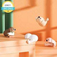 ♨﹍✾ 2pcs/set Safety Edge Guards Cartoon Dog Sleeping Bear Style Table Conner Protector Soft Rubber Protection Pad Cover Shield