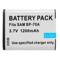 Samsung BP-70A แบตกล้อง Samsung ES65 ES67 ES70 ES71 ES73 ES74 PL120 PL170 PL200 TL205 WB35F, แบตเตอรี่รหัส BP-70A BP70A (0084)