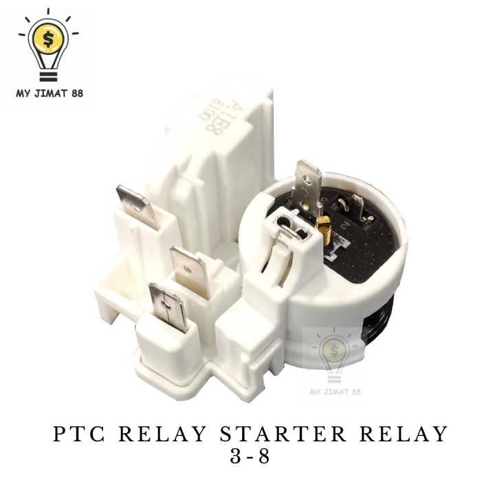 FRIDGE PTC RELAY STARTER RELAY SANYO/HAIER QP215 Lazada