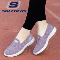 (พร้อมส่ง) Skechers ใหม่ รองเท้าลําลอง กันลื่น น้ําหนักเบา สําหรับผู้หญิง