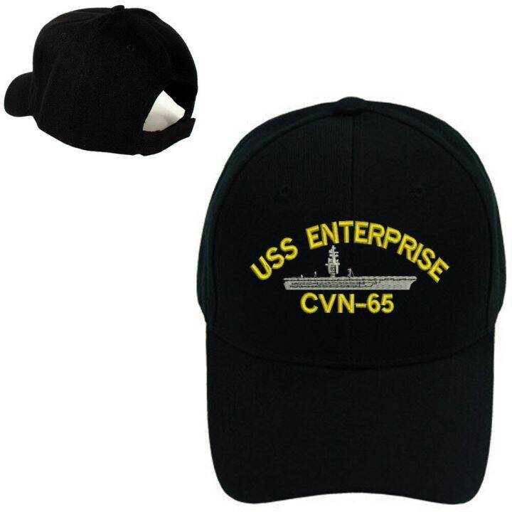 Battleship Baseball Cap Hat Uss Enterprise Cvn 65 