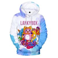 (Best Movement)3D Lankybox พิมพ์ D Hoodies สำหรับสาววัยรุ่นเด็ก39; S เสื้อกันหนาวสำหรับชายหญิงเสื้อเหงื่อ Lanky กล่องเด็ก Hoodies