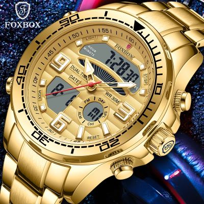 （A Decent035）LIGE MenWatch Top LuxuryBig DialWatches Mens ChronographWristwatch Date Male Clock Reloj Hombre