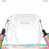 wucuuk Fujifilm Instax Mini 8 /8 + 9ฟิล์มสำเร็จรูปกล้องใสเคสกระเป๋าปลอก