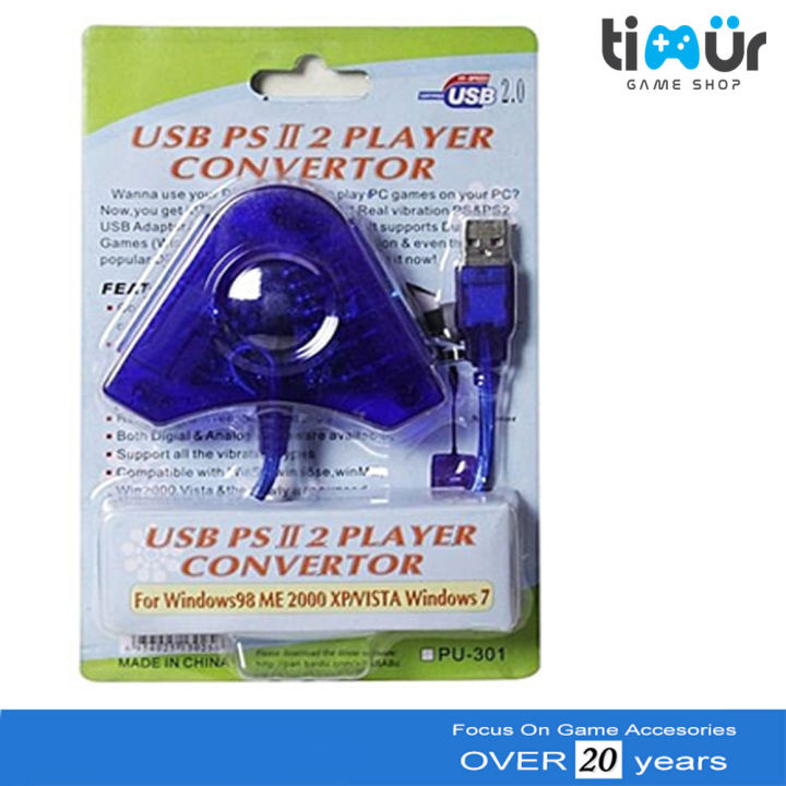 Converter USB 2 Slot Stik Stick PS2 ke / PC Double | Lazada Indonesia