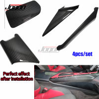 สำหรับ Corvette C8 Z51 Z06 2020-2023คาร์บอนไฟเบอร์ที่นั่งปรับปุ่มที่จอดรถปุ่ม Armrest ด้านข้าง Center แผงผู้โดยสาร Trim