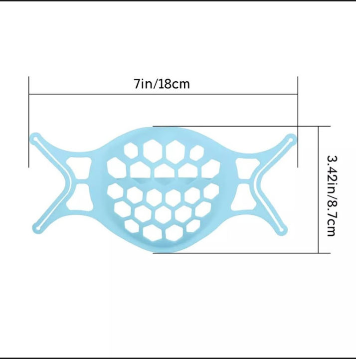 โครงหน้ากาก3d-อยู่ทรง-เบาไม่เหม็น-หายใจสะดวก-กันลิปสติกเลอะ-พร้อมส่ง-กทม