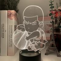 3D อะนิเมะ Slam Dunk hanamichi Sakuragi รูปเด็ก nightlight สำหรับตกแต่งห้อง Cool วันเกิดวิทยาลัยหอพัก des.k โคมไฟ Rukawa Kaede