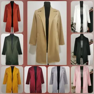 Mandarin collar sale trench coat