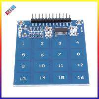 ปุ่มสัมผัสดิจิตอล TTP229เซ็นเซอร์โมดูล2.4V-5.5V โมดูลสวิตช์คาปาซิทีฟ16ช่องใช้พลังงานต่ำ