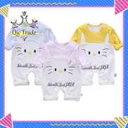 QIC Baby Long Sleeve Jumpsuits Newborn Male and Female Baby Onesies