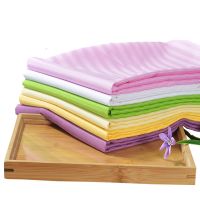 1Pcs Cotton Pro Cosmetic Salon Striped Sheets SPA Massage Sheets Bed Table Cover With/no Hole for Beauty Salon Home Hotel