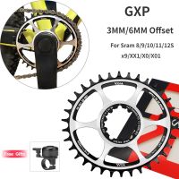 อะไหล่จักรยานวงล้อแม็กทรงรี3/6มม. เฟือง GXP 32T 34T 36T MTB สำหรับ Sram 8/9/10/11/12S NX XX XO GX GXP11 X1ชิ้นส่วนจักรยาน