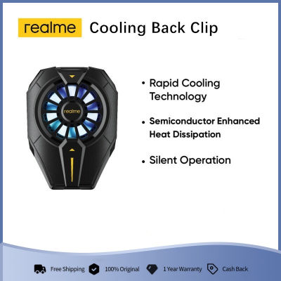 Realme พัดลมระบายความร้อน เสียงเงียบ แบบคลิปหนีบด้านหลัง สําหรับ Realme Narzo GT Neo 2T Q3 Pro 8 Pro 8s 8i X7 Pro cd