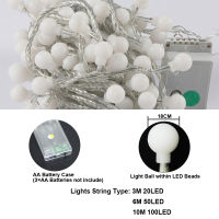 2040100 Led Lights String Garland 10 Color Bulbs Halloween Christmas Decorations for Home Garden Outdoor Tree Lamp Strings 401