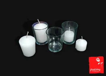 HOMEMAXS 6pcs Candle Holders Iron Candle Cups Candle Containers Candlestick  Holders 
