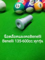 (C79) Benelli TNT135, TNT25,TRK251,Leon250, TNT300,302S,302R, Imperiale400,TRK502,Leon500,BN600 น๊อต ล็อค แผงคอ ตรงรุ่น