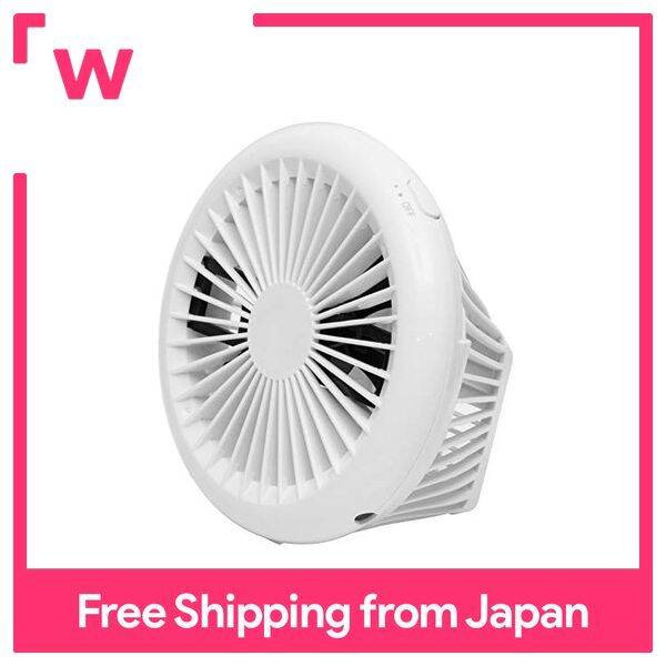 YAMAZEN fan 10cm pushbutton switch compact desk fan air flow twostage