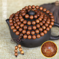 Fast delivery สร้อยข้อมือเนปาล Rosewood เต็มไปด้วยลูกปัดทองคำรูปดาวสายประคำไม้ขนาดใหญ่ซึ่งอยู่ในเกณฑ์ดีพระพุทธรูปเนปาล