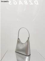 silvery white black design fashion simple hand bag popular mini texture packets