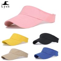 Tennis Caps Sun Sports Visor Hat For Men Women Running Beach Baseball Caps 15 Solid Color Wholesale golf hats