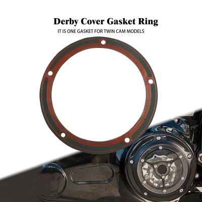 : “-- Motorcyle แหวนปะเก็นดาร์บี้ปกสำหรับ Harley Softail Touring Dyna Road Street Electra Glide Boy Fxd FLHT 1999-2016