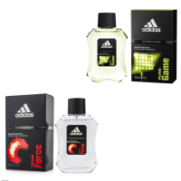 Adidas Pure Game For men 100 ml. + Adidas Team Force Adidas for men 100 ml. (พร้อมกล่อง)