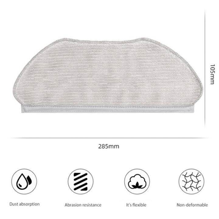 13pcs-for-360-x100-x100max-robot-vacuum-cleaner-accessories-main-side-brush-mop-cloth-hepa-filter