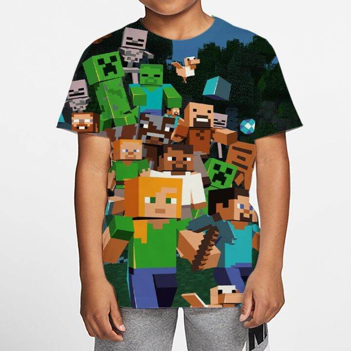 Minecraft t sale shirt singapore