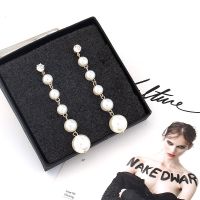 Elegant Long Pearl Earrings Dangle Women Earings Fashion