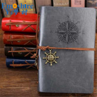 Creative Stationery Wholesale Notebook Travel Diary Loose Leaf Vintage Leaf Notepad Leather Notebook Note Book Memo Pad N191