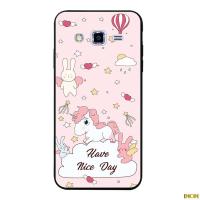 INON เคสน่ารักสำหรับ Samsung GALAXY Grand 2 G7106 HMHD ซิลิคอนนุ่มรูปแบบเคสโทรศัพท์เคส TPU