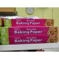 กระดาษรองอบ (5,10 เมตร) แบบมีที่ตัด Non-Stick Baking Paper