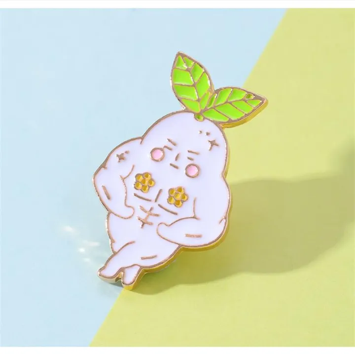 cartoon-enamel-pin-anime-brooches-for-kids-cute-kids-coat-lapel-pin-enamel-pin-badges-cartoon-daikon-elf-brooch