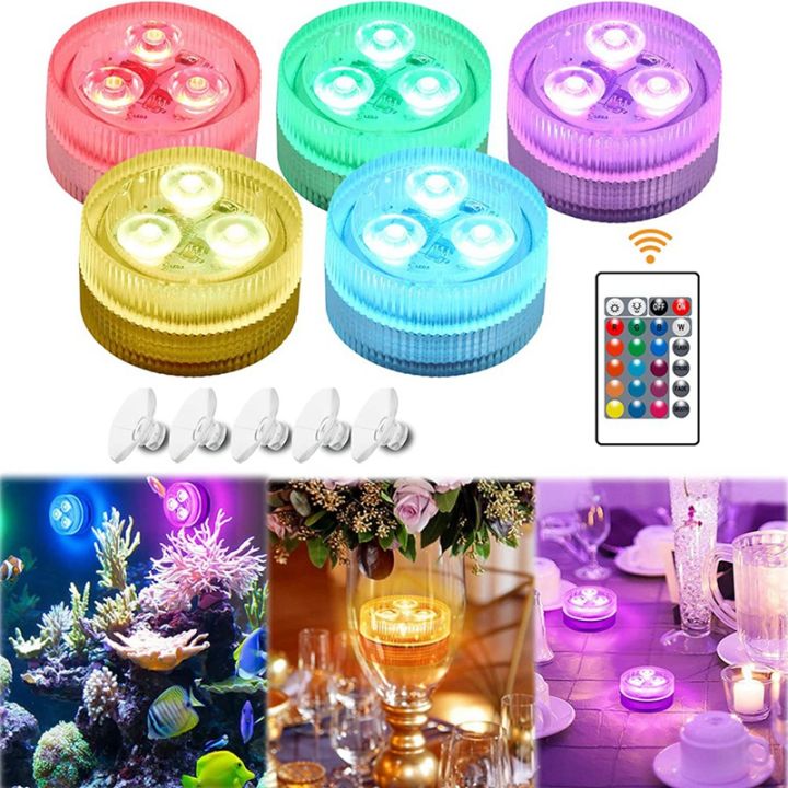 5pcs-light-rgb-multi-multi-colored-led-pond-lighting-waterproof-tea-lights-led-waterproof-light-with-remote-control-and-suction-cups