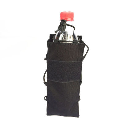 อเมซอน กระเป๋าใส่ขวดน้ำกีฬากลางแจ้ง ยุทธวิธีทนทานถุงขวดน้ำยืดหยุ่น กระเป๋าใส่ขวดน้ำแบบพกพาสายรัดไนลอน
