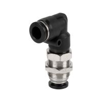 Pneumatic Connector Elbow Air Pipe Fitting 8mm 6mm 10mm 12mm OD Hose-Tube Bulkhead Quick-Joint Hand Tool Parts Accessories