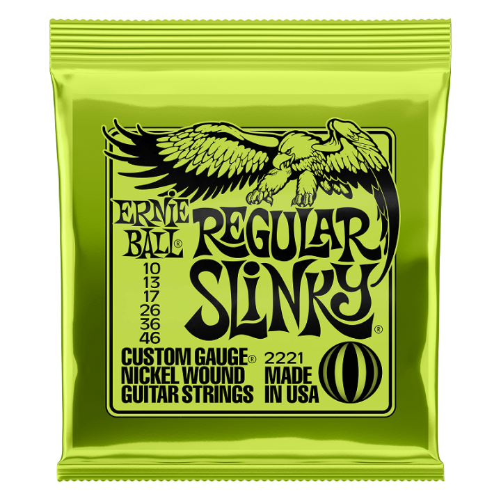 ernie-ball-สายกีต้าร์ไฟฟ้า-electric-guitar-string-รุ่น-regular-slinky-pack-of-2