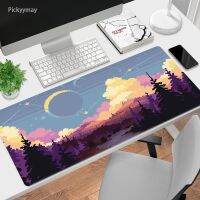 【ATG】 Pixel Scenery Art Large SizePad CuteRubber PCGaming Mousepad Desk Mat LockingForKawaii