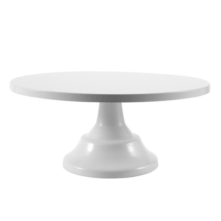 Marin Large White Pedestal Cake Stand Plate + Reviews | Crate & Barrel  Canada