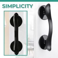 Suction Cup Door Handle Sliding Window Fridge Door Drawer Cupboard Pulls Safety Bath Shower Glass Door Non-slip Grip Handles Door Hardware