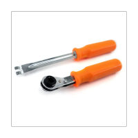 2 Piece Automatic Slack Adjuster Release Tool and Wrench for Air Brake System Adjustments