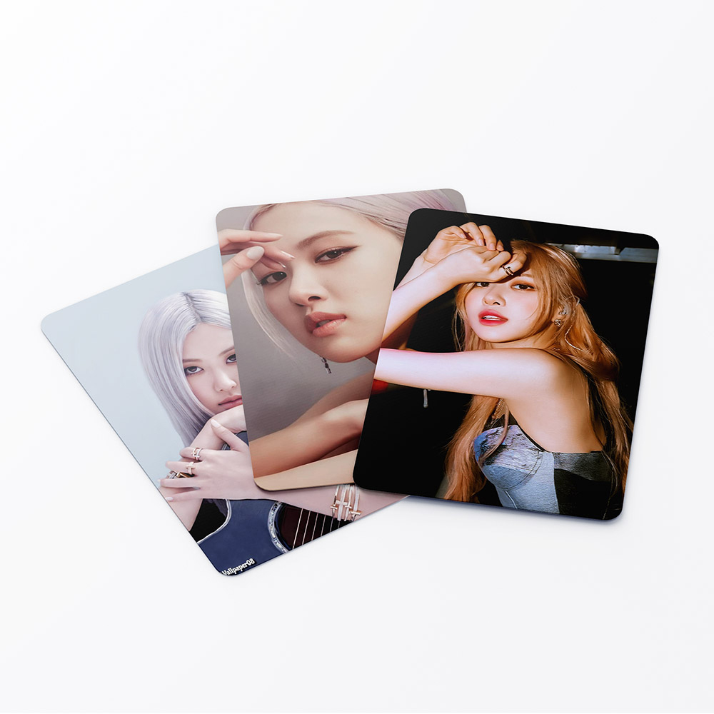 On The Ground Polaroid Photocard OFFICIAL Blackpink ROSE First single Album R 
